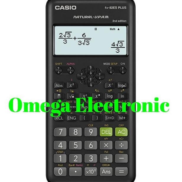 

tyS Casio FX-82ES PLUS - Calculator Scientific Kalkulator Kuliah Sekolah