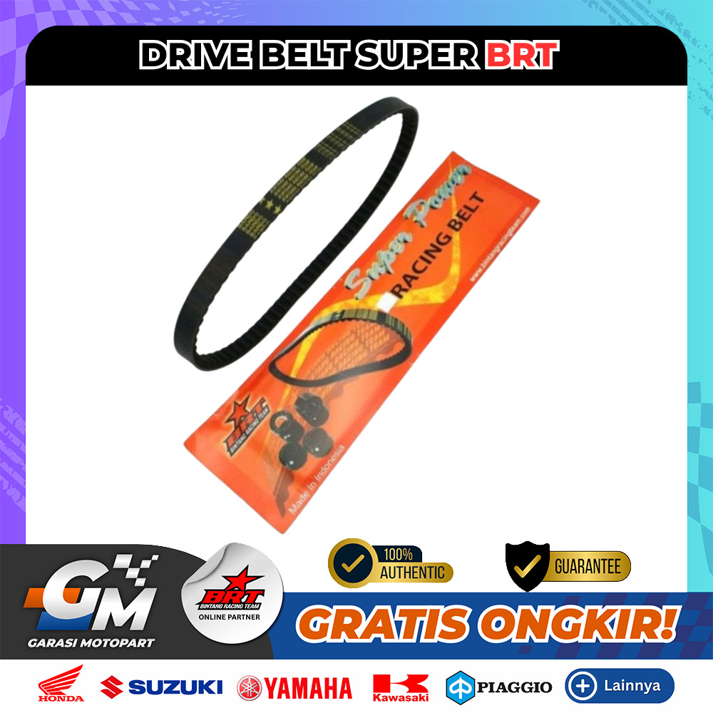 Super Drive Belt / V-Belt BRT Yamaha Mio Baru Berkualitas