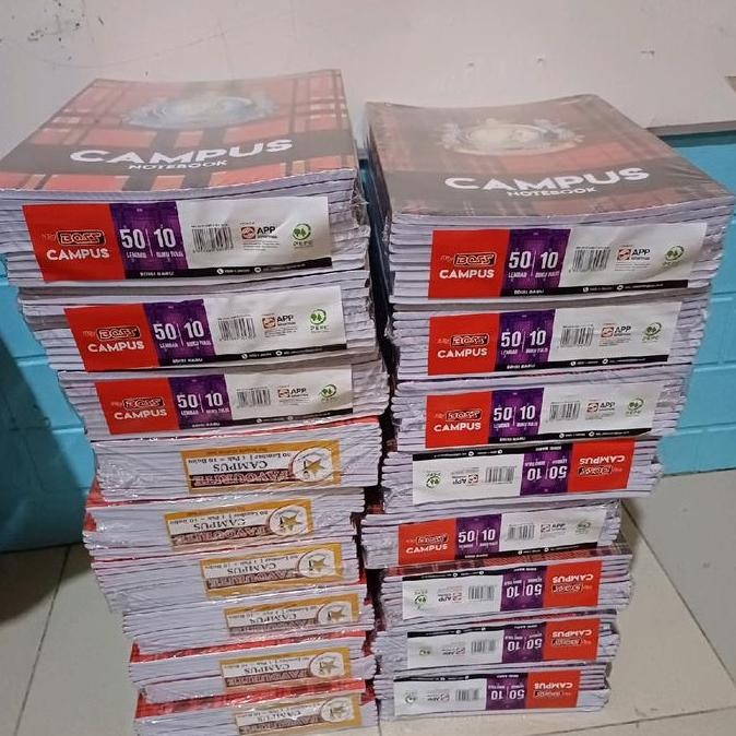 

tyS 1 PAK BUKU TULIS BIG BOSS CAMPUSS@50LEMBAR ISI 10pcs [UKURAN BESAR&PANJANG] Paper