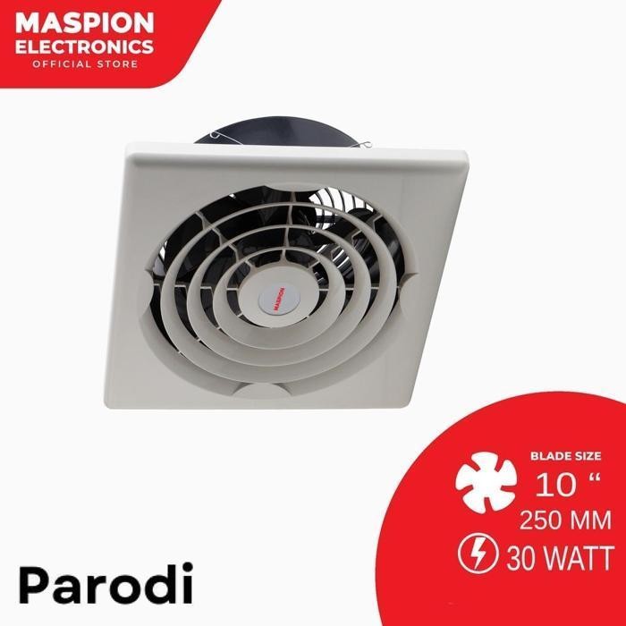 Promo Maspion Cef2510 Kipas Exhaust Fan Plafon 10 Inch (25 Cm) / Kipas Hexos Plafon