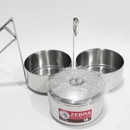 FOOD CARRIER 14X3 ZEBRA (150143) /RANTANG SUSUN STAINLESS