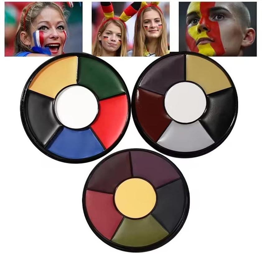 

Premium 6Warna Body Face Painting Cat Wajah Painting Wajah Body Painting Palette Wajah anti air / Painting Cat Art Makeup Halloween Cat Wajah / Wheel Palette Painting Face / Body Painting With Box / Cat Wajah Painting Wajah Body Painting Palette Wajah