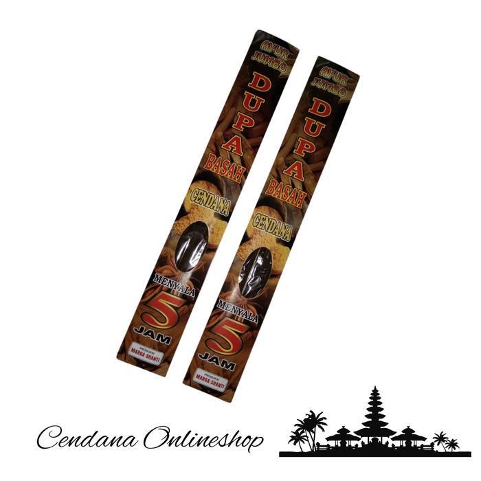 Ayur Jumbo Dupa Basah Aroma Cendana Menyala 5 Jam Marga Shanti