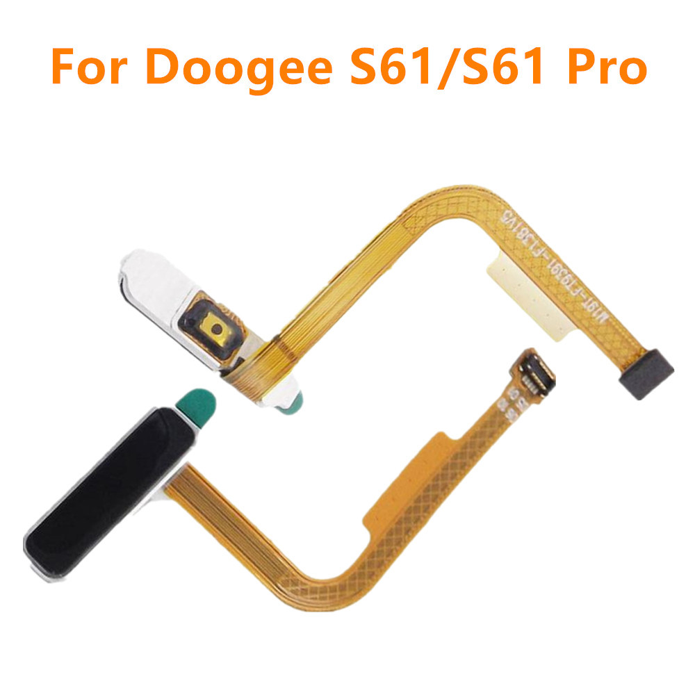 Untuk ponsel doogee s61/s61 pro aksesori perbaikan kabel fleksibel sensor komponen tombol sidik jari