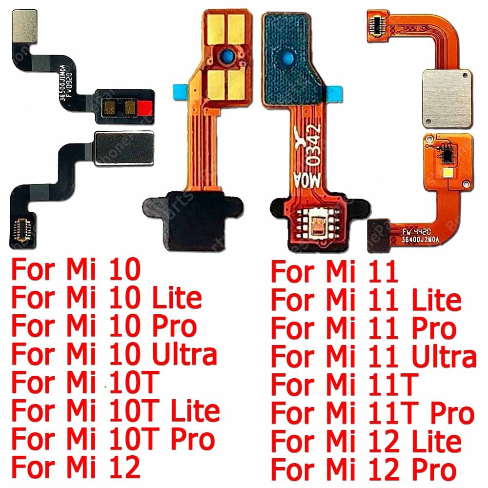 

Untuk Xiaomi 11 Lite 11T 12 Pro 10 Ultra 10T 5G Suku Cadang Perbaikan Senter Kabel Fleksibel Penggan