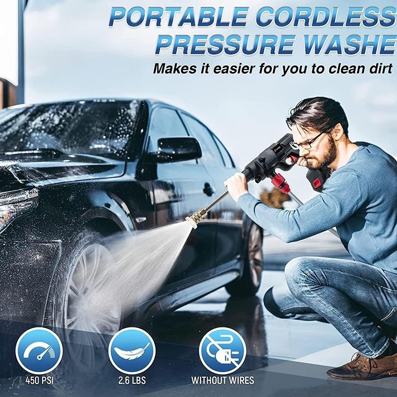 ready  FUYAON [COD] Mesin Cuci Mobil 688V 110 bar Mesin Cuci Mobil Uap AC Wire Mesh Mesin Cuci Kuali