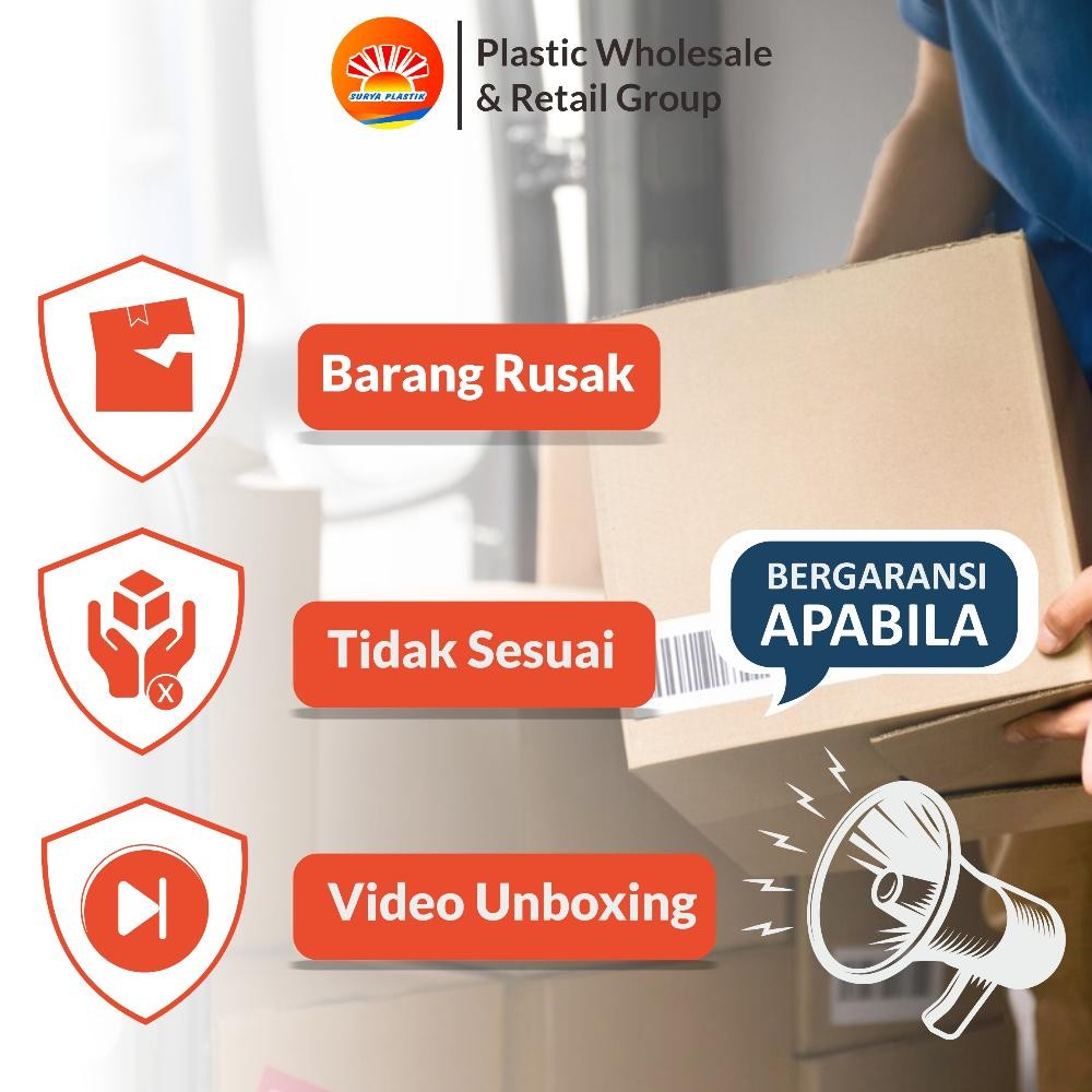 Toples Kue  Kerupuk Lebaran Plastik /Toples Serbaguna/Toples Clarissa / Frenjoy 1 Liter Same Day