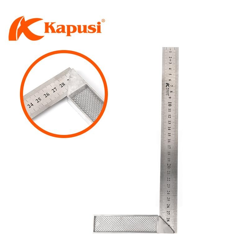 

ready !!! Kapusi Siku Tukang /Steel Angle Ruler/Penggaris Siku Tukang Ukuran 30mm