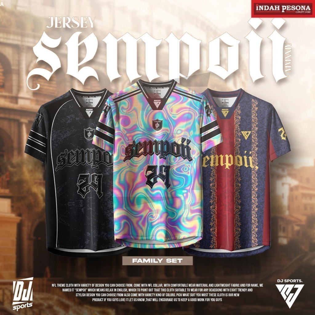 ROCKWELL JERSEY  Baju Jersey Sepakbola / jersy futsal / volley / badminton / Jersey Kelas Team Custo