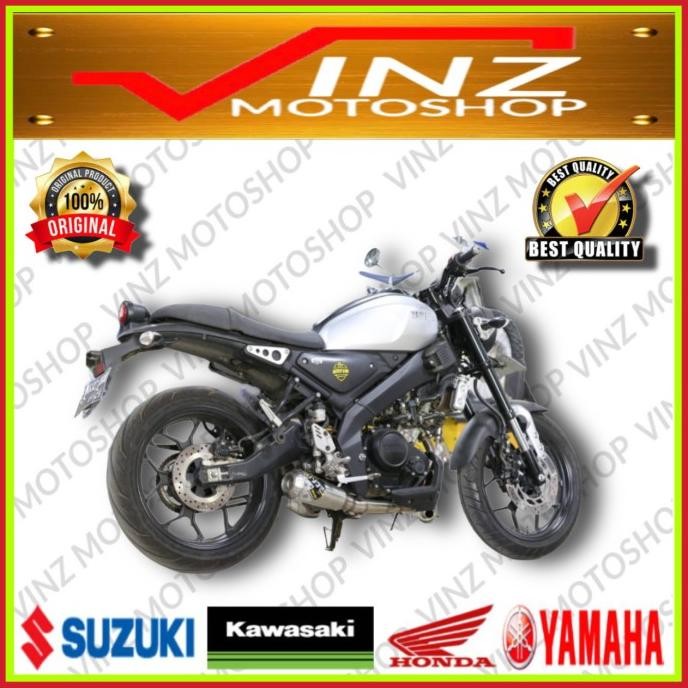 New KNALPOT NORIFUMI GTX PRO MOTOR YAMAHA XSR 155 FULL SYSTEM DB KILLER