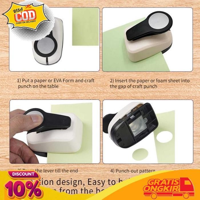 

Promo Pelubang Kertas Kerajinan Pelubang Kertas Bulat Pemotong Kertas Untuk Pembuatan Kartu Ulang Tahun Anak-Anak