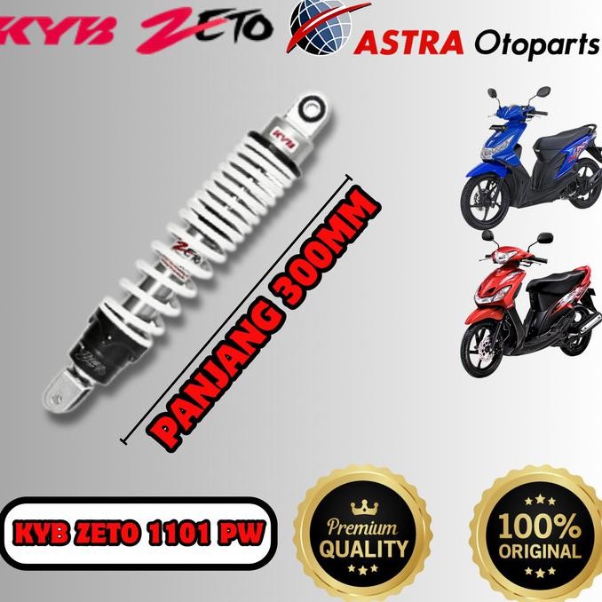 New SHOCK KYB ZETO 1101 MOTOR MIO SPORTY MIO J M3 FINO XEON GEAR AEROX 125