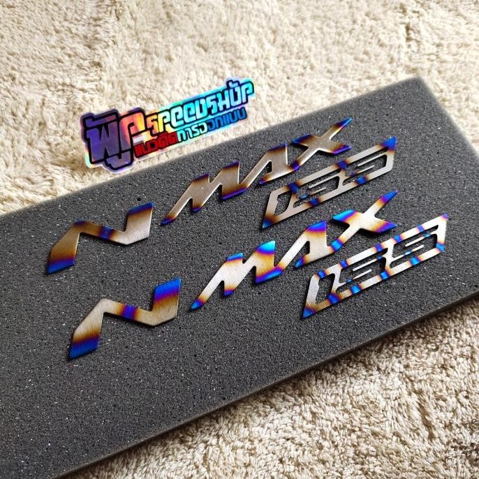 [[ BRODHE / LOGO EMBLEM TITANIUM NMAX BEST SELLER