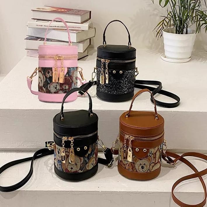 TAS SELEMPANG IMPORT / TAS MINI LUCU IMPORT / TAS WANITA LUCU IMPORT / TAS WANITA UNIK LUCU / TAS SE