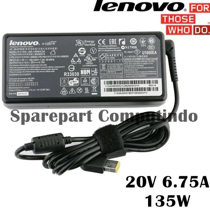 Charger Adaptor Lenov Ideapad Gaming 3 Ryzen 5 Rtx 2050 135W New Stok