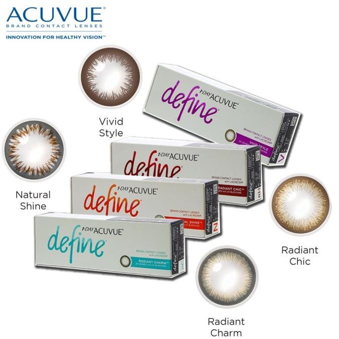 Sale Softlens Acuvue Define Harian / Soflen Acuvue Define 1 Day