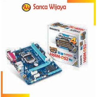 Sale Motherboard Gigabyte Ga-H61M-Ds2 Socket Lga 1155- Gigabyte H61-Ds2