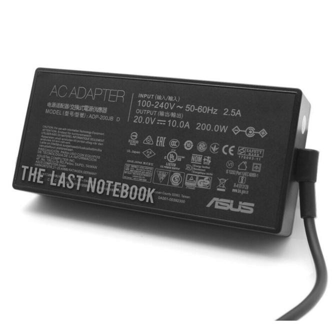 Adaptor Charger Laptop Asus Tuf Dash 15 Tuf516Pe Tuf516Pr 20V 10A New Stok