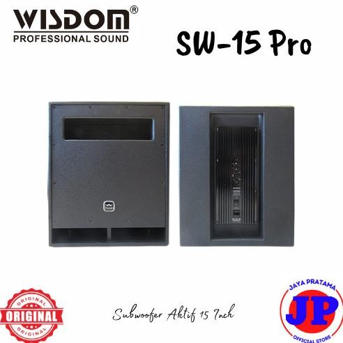 Terlaris Wisdom Sw15Pro Subwoofer Aktif 15 Inch Original Sw-15 Pro