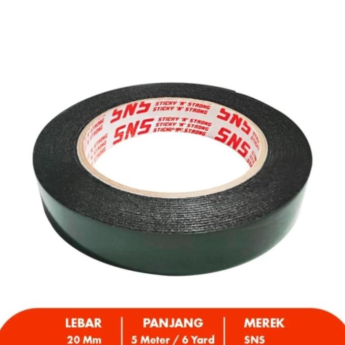 

Double tape foam 20mm x 5 meter (6 yard) super lengket. RDN Product