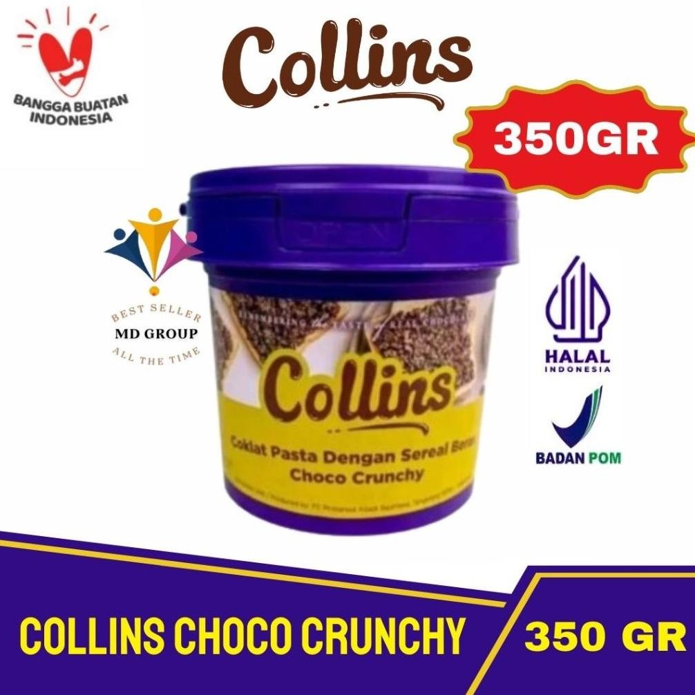 

TERLARIS Samarinda - Collins Choco Crunchy 350GR - Coklat Viral Siap kirim