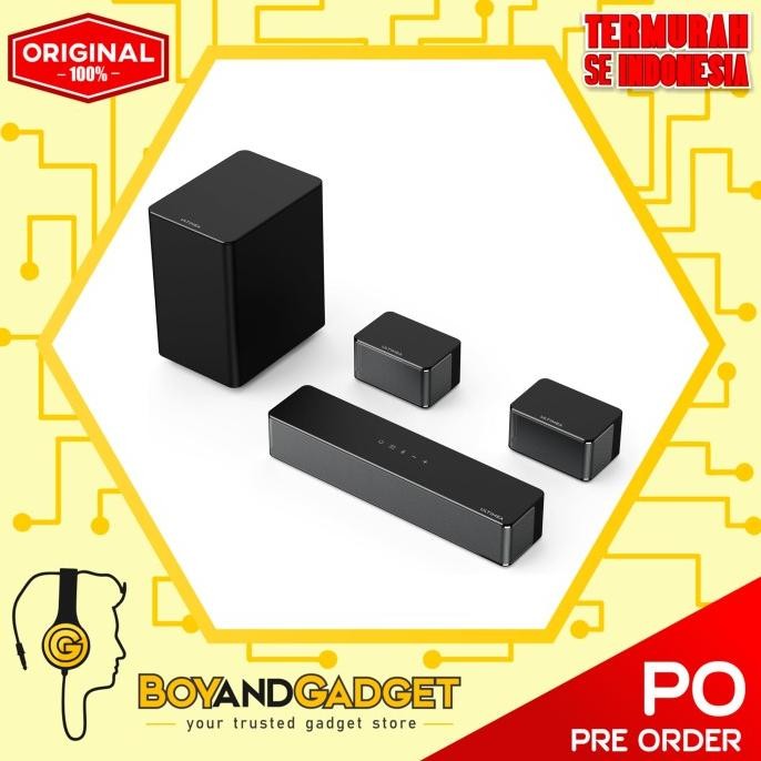 Terlaris Ultimea 5.1 Surround Sound Bar 320W Subwoofer And Rear Surround