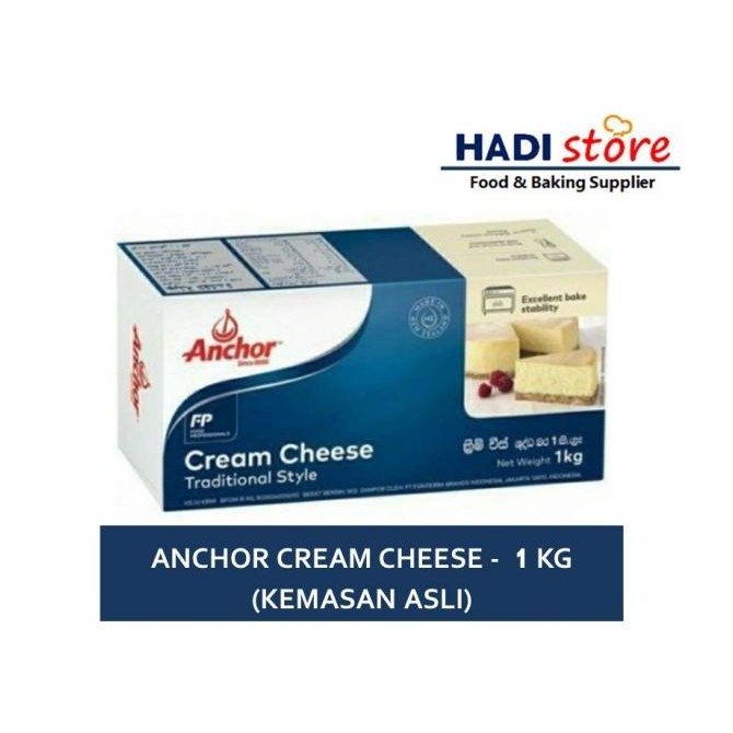 

Sale Anchor Cream Cheese 1 Kg (Original Pack)