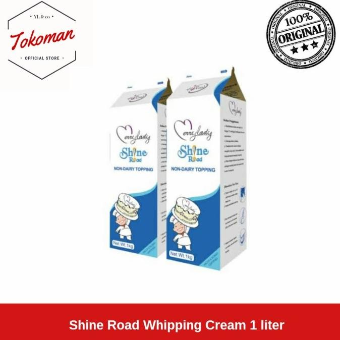 

Sale Shine Road Whipping Cream 1 Liter / 1000 Gr