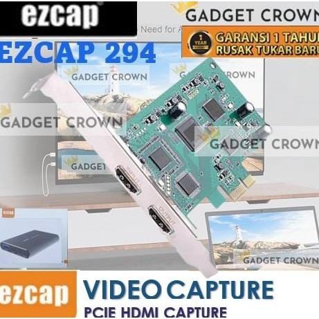 Ezcap 294 Pcie Hdmi Video Capture Card Ezcap294 New Stok