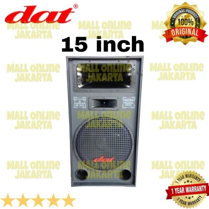 Terlaris Speaker Dat 15 Inch Ultimate 1533 Pasif Sound System Salon Karaoke
