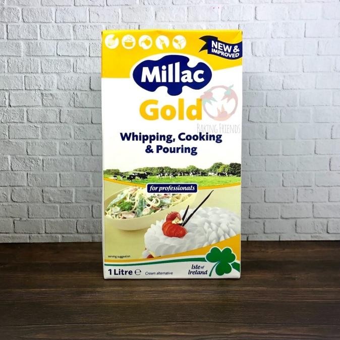 

Sale Murah!! Millac Gold Cream 1Ltr / Whipping/Cooking/Pouring Cream