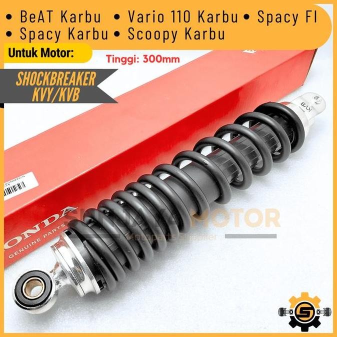Shockbreaker Original Honda KVY Shock Belakang Beat Karbu Scoopy Carbu Vario 110 CW Karbu Spacy FI S