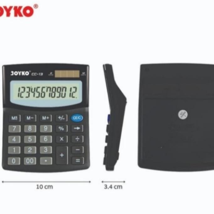 

Cuci Gudang vf-52 JOYKO CC-13 ORIGINAL KALKULATOR MEJA 12 Digit / CALCULATOR DESKTOP / KANTOR CC13 Terlaris Sale