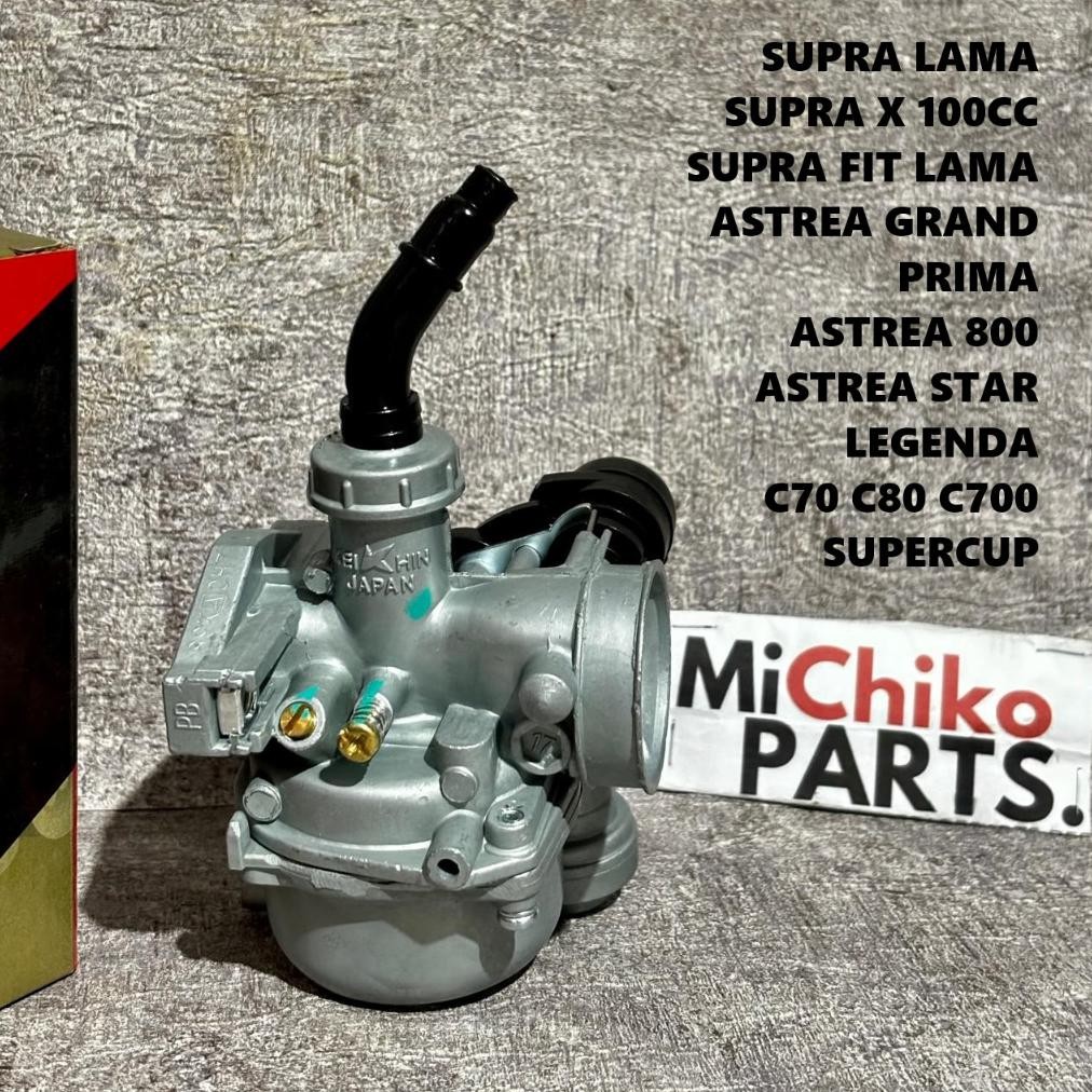 fgk-45 CQ37 Karbu Karburator Supra Lama X 100 Fit Lama Astrea Grand Prima Star 800 Legenda Substitus