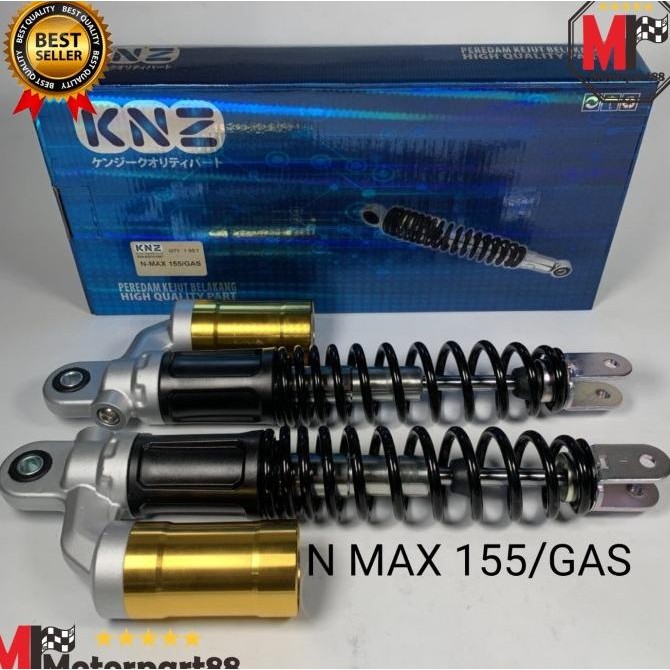 SHOCK SHOKBREAKER BELAKANG N MAX NMAX 155 GAS PER HITAM KNZ RESTOCK