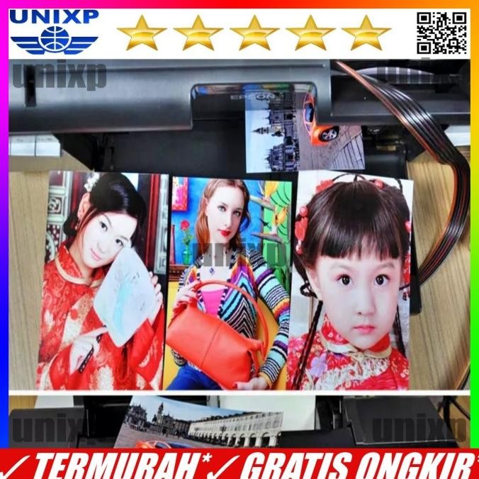 

tyS Kertas Foto Cetak Foto Print Photo Printer Glossy Photo Paper 115 A4