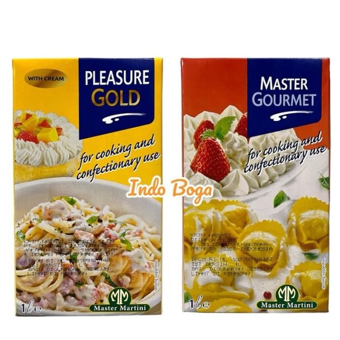 

Sale Master Gourmet Whipping Cream 1 Liter / Pleasure Gold Cooking Cream