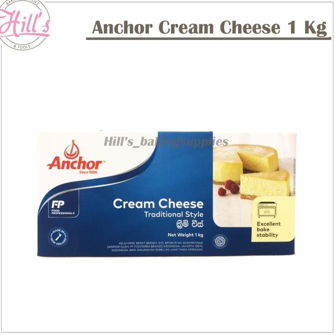 

Sale Anchor Cream Cheese 1 Kg - Kemasan Original Asli Pabrik / Keju Krim