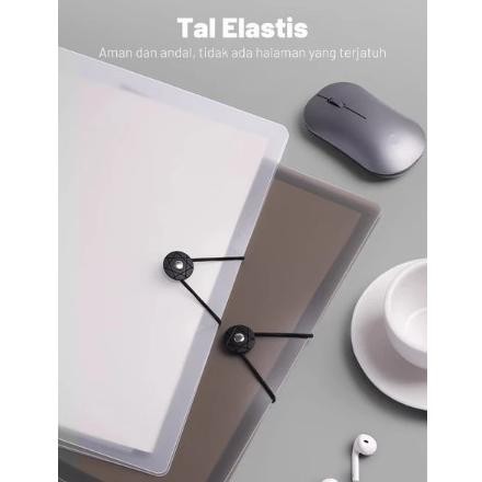 

new !!! Binder A5 / B5 Buku tulis Binder Aesthetic Transparan Hitam Putih / Notebook Aesthetic Korea [Buku dan refill dijual terpisah] murah