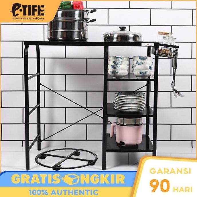 E-TIFE MEJA KOMPOR / RAK DAPUR / MEJA DAPUR/ RAK BESI / RAK BESI / RAK KOMPOR/DAPUR MINIMALIS KITCHE