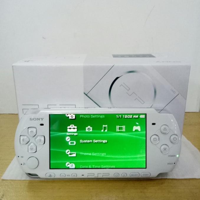 Sony psp slim 3006 putih mc 64gb full game murah