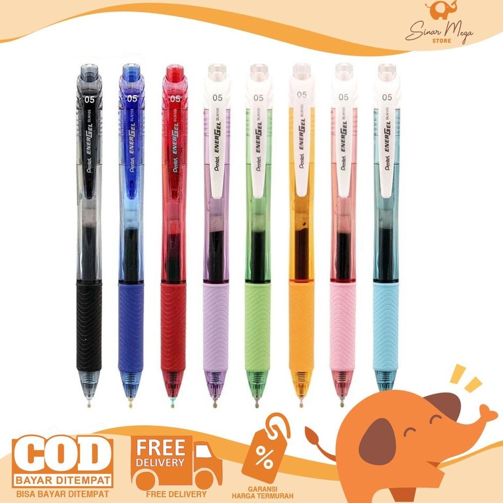 

LI34 fg-87 Pentel Energel BLN105 Pulpen Gel Pen Murah Berkualitas Sale Termurah