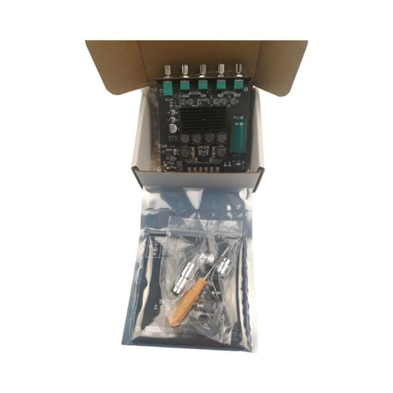 ready  ZK-TB21 Ori TPA3116D2 Bluetooth 5.0 Penguat Subwoofer Papan 200W 2.1 Channel Power Amplifier