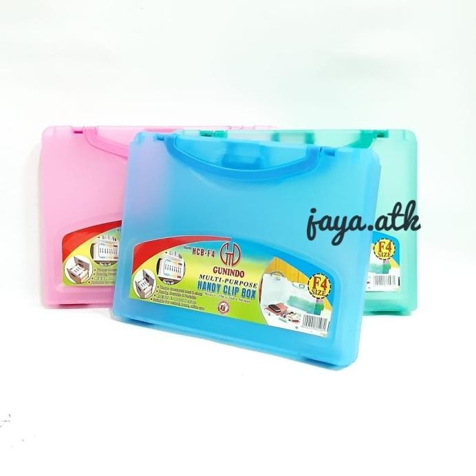 

new !!! MAP PLASTIK TENTENG FOLIO F4 KOTAK TEMPAT PENYIMPANAN BOX FILE HCB-F4 murah