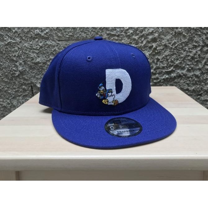 Topi New Era 9Fifty Mickey & Friends Donald Dark Royal Cap 100% Ori