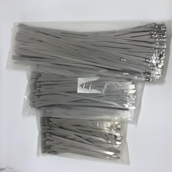 

new !!! Stainless Cable Ties - Kabel Tis Stainless 4.6 x 500 mm 50 cm - 100pcs murah