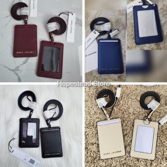 

new !!! Kartu Nama Marcc Jacobss MJ Lanyard ID Card Case 100% Original murah