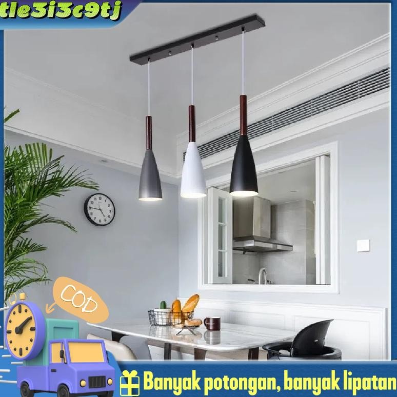 New Lampu Lampu Gantung Minimalis  Gantung Lampu Alat Dapur Bar Nordic Lampu Hias Cafe Gantung Dapur