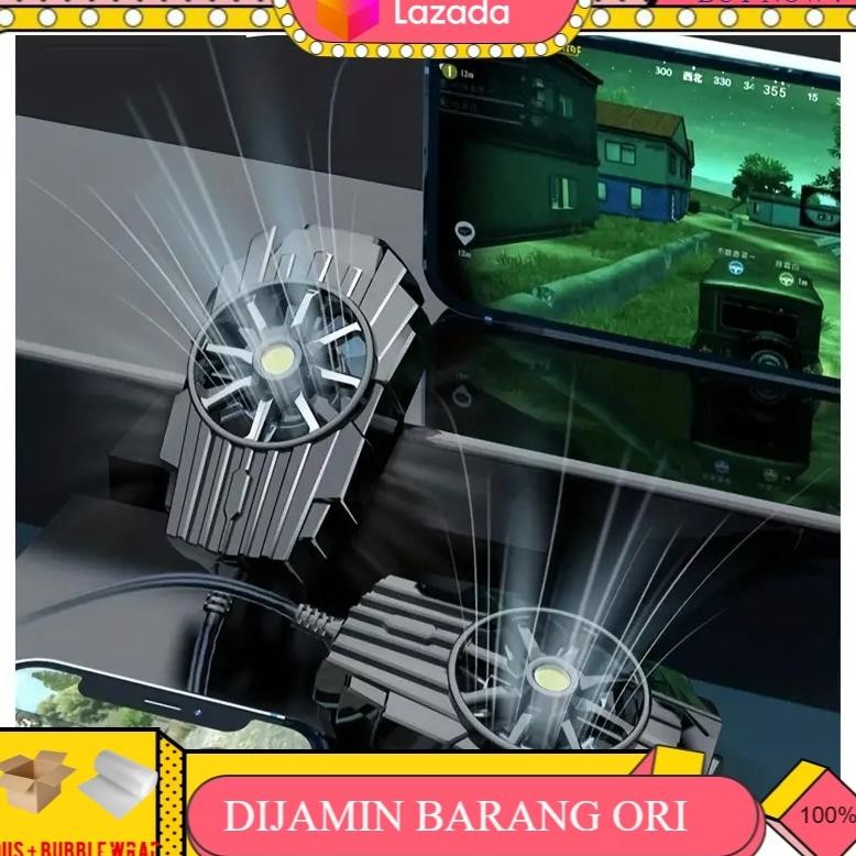 MULKI MARKET CRPT0  TAFFGO SMARTPHONE COOLING FAN KIPAS PENDINGIN GAMING KIPAS PENDINGIN HP GAMING K