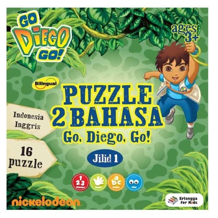 Go Diego Go Puzzle 2 Bahasa Nickelodeon Erlangga